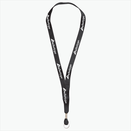 5/8 One Ply Cotton Lanyard - Split Ring