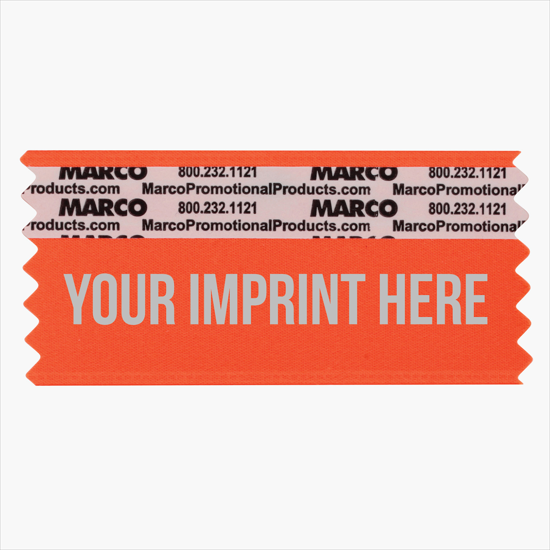 3 1/2 x 1 5/8 Horizontal Ribbon - Custom Title