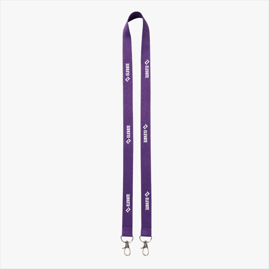 Plan Ahead & Save 3/4 Double-End Polyester Lanyard w/Double Lobster Claw