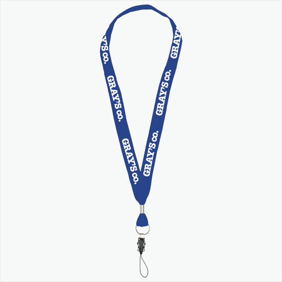 1 One Ply Cotton Lanyard - Accessories Loop