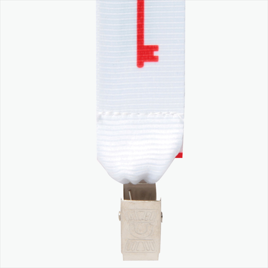 Plan Ahead & Save - 1 Economy Poly-Dye Full-Color Printed Lanyard w/Non-Swivel Bulldog Clip