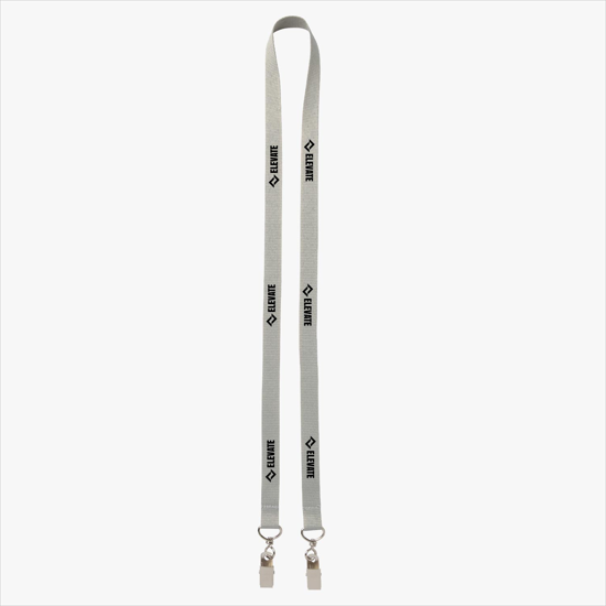 Plan Ahead & Save 5/8 Double-End Polyester Lanyard w/Double Swivel Bulldog Clip