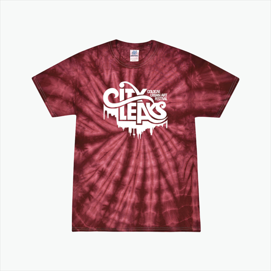 Tie Dyed Cotton Tee Adult - Spider