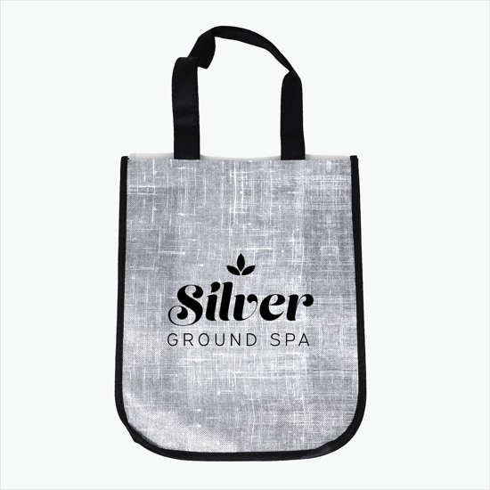 75 GSM Small Laminated Fashion Tote - 11-3/4 x 9-1/4