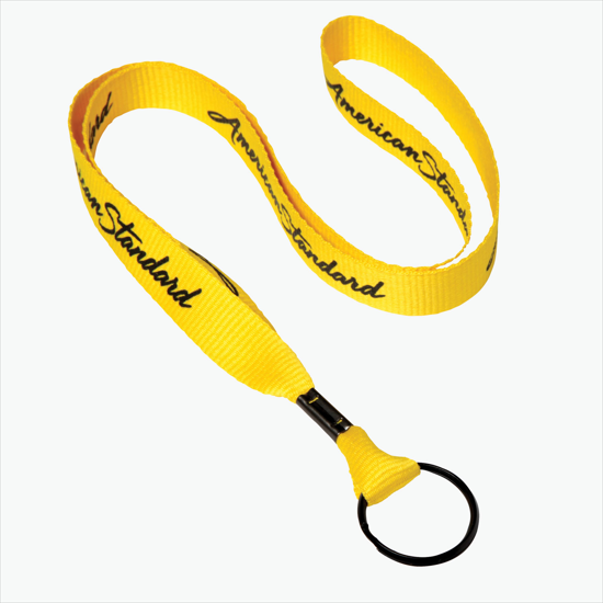 MARCO 5/8 Economy Polyester Lanyard - Split Ring