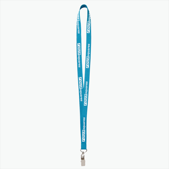 Plan Ahead & Save 5/8 Polyester Lanyard - Swivel Bulldog Clip