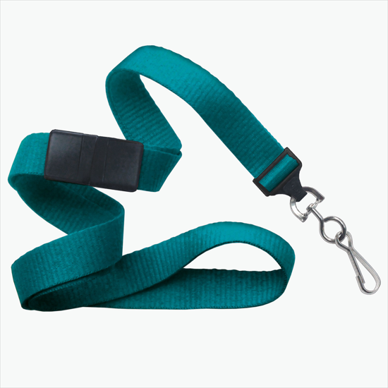 5/8 Breakaway Polyester Lanyard - Blank - Swivel Hook