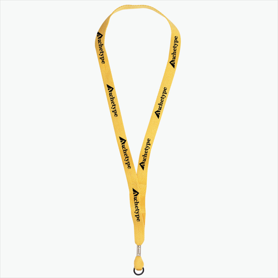 5/8 One Ply Cotton Lanyard - O-Ring