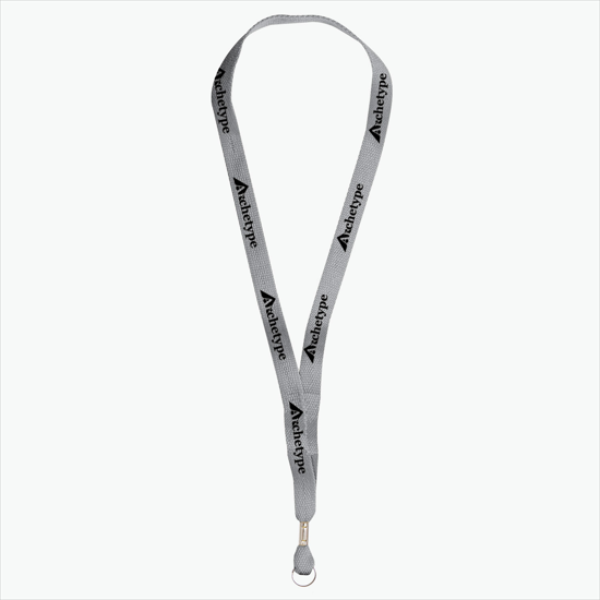 5/8 One Ply Cotton Lanyard - Split Ring
