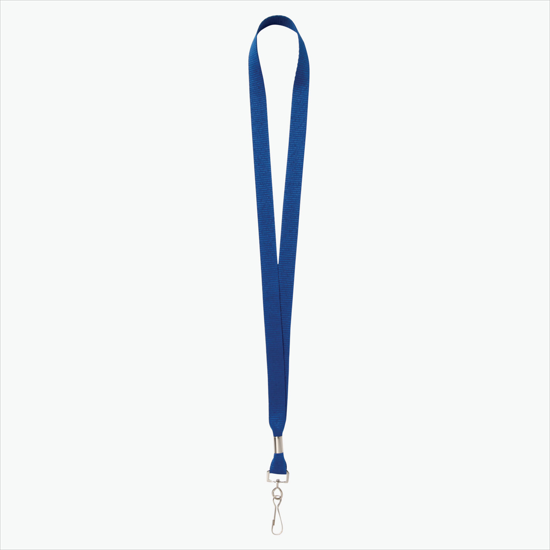 5/8 Polyester Lanyard - Blank - Swivel Hook
