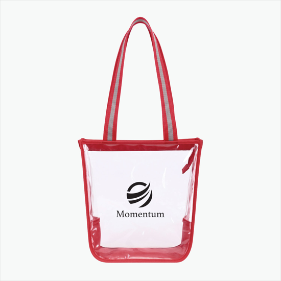 Star Clear Zippered Tote - 24-Hour Production