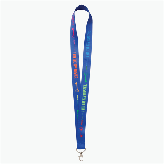 Plan Ahead & Save - 1 Economy Poly-Dye Full-Color Printed Lanyard w/Lobster Claw