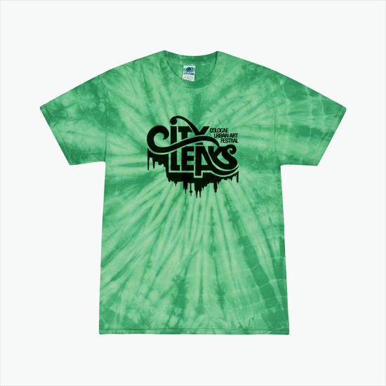 Tie Dyed Cotton Tee Adult - Spider