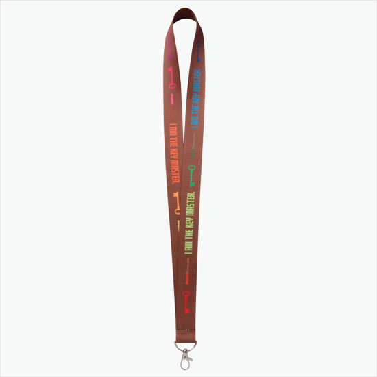 Plan Ahead & Save - 1 Economy Poly-Dye Full-Color Printed Lanyard w/Lobster Claw