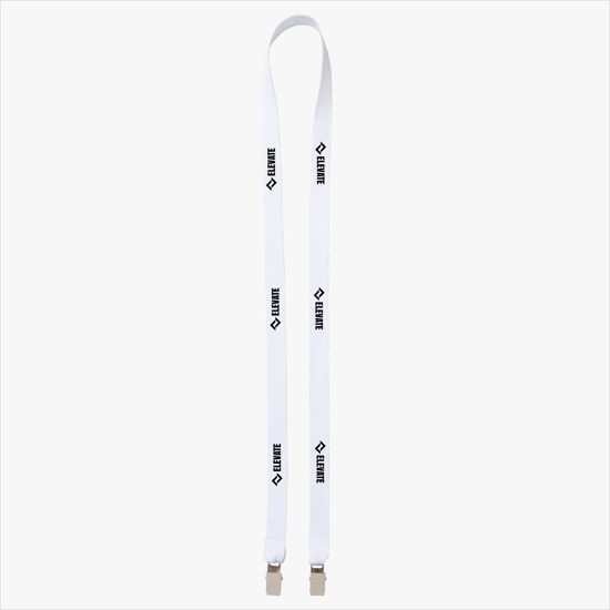 Plan Ahead & Save 5/8 Double-End Polyester Lanyard w/Double Non-Swivel Bulldog Clip