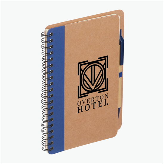 The Eco Spiral Notebook & Pen - 24-Hour Production