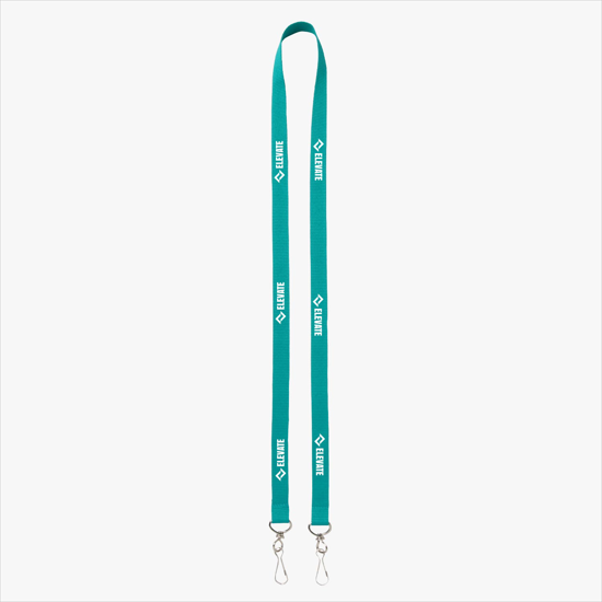 Plan Ahead & Save 5/8 Double-End Polyester Lanyard w/Double J-Hook
