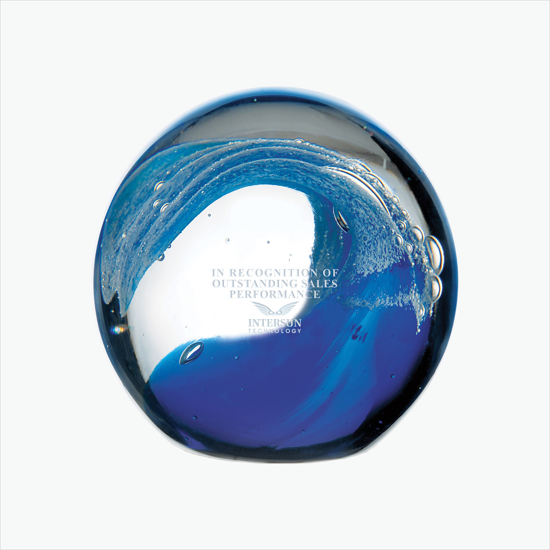 Wave Art Glass Award