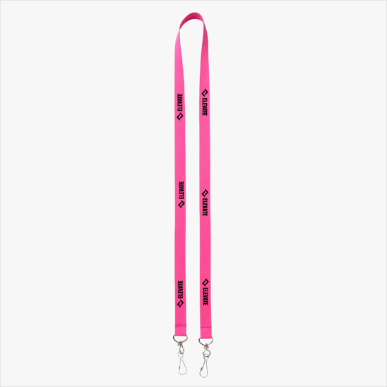 Plan Ahead & Save 5/8 Double-End Polyester Lanyard w/Double J-Hook