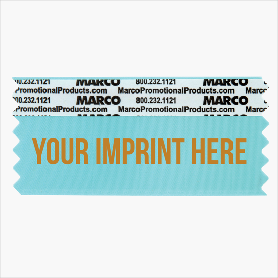3 1/2 x 1 5/8 Horizontal Ribbon - Custom Title