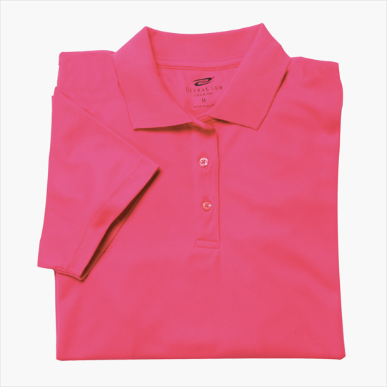 UltraClub® Cool & Dry Mesh Pique Polo - Women's - Clearance