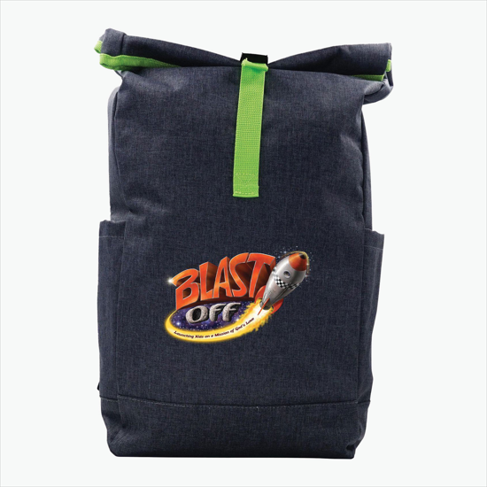 Parquet Roll-Top Backpack