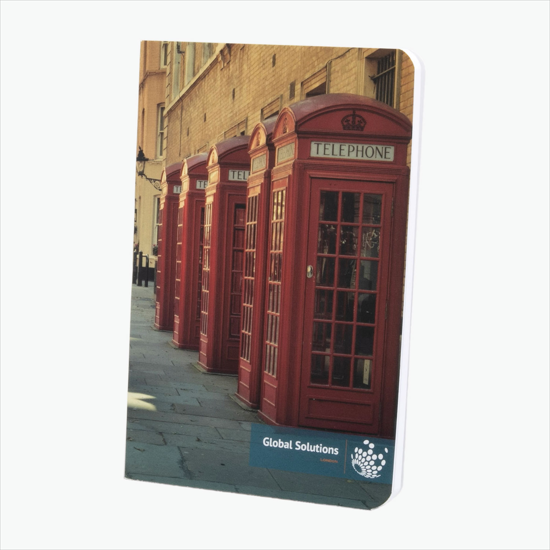 Full Color Mini Notebook 3-Pack with Band