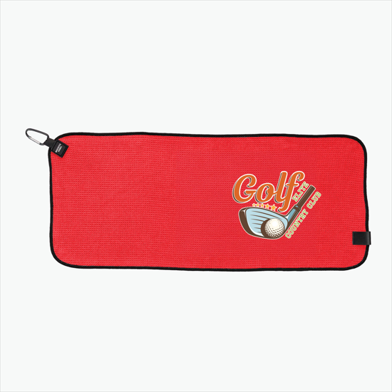 Maggy Magnetic Waffle Golf Towel - 28 X 12 - Full Color