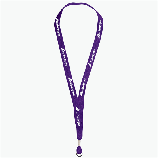 5/8 One Ply Cotton Lanyard - O-Ring