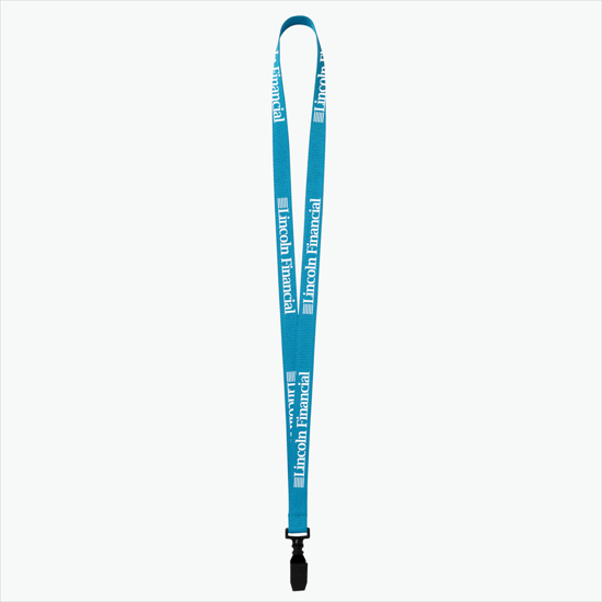 Plan Ahead & Save 5/8 Polyester Lanyard - Plastic Bulldog Clip