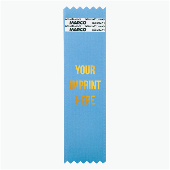 1-5/8 x 6 Custom Vertical Ribbon