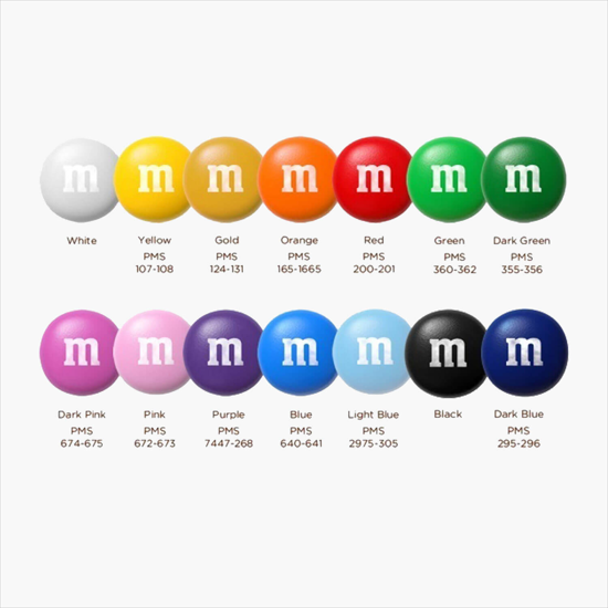 Candy Bag - Color Choice M&M's - 5 oz