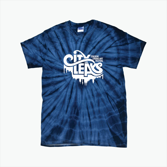 Tie Dyed Cotton Tee Adult - Spider
