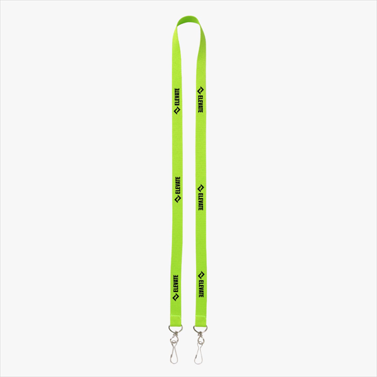 Plan Ahead & Save 5/8 Double-End Polyester Lanyard w/Double J-Hook