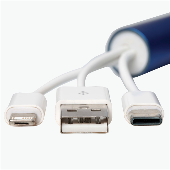 Logo Light-Up Charging Cable Set