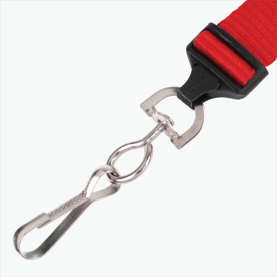 5/8 Breakaway Polyester Lanyard - Blank - Swivel Hook