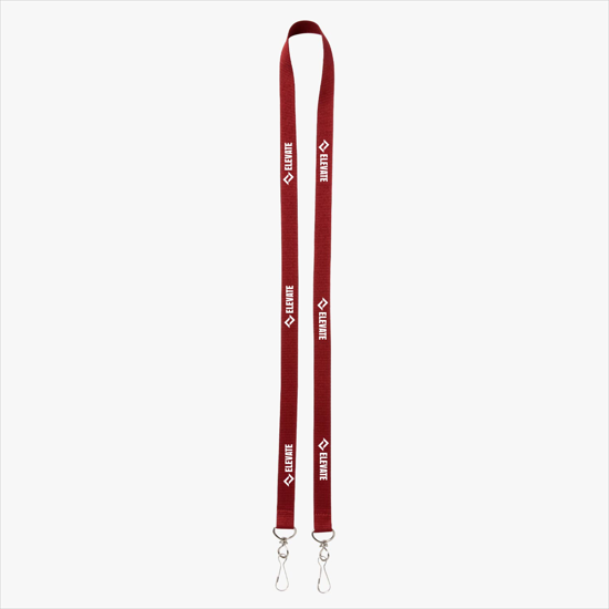 Plan Ahead & Save 5/8 Double-End Polyester Lanyard w/Double J-Hook