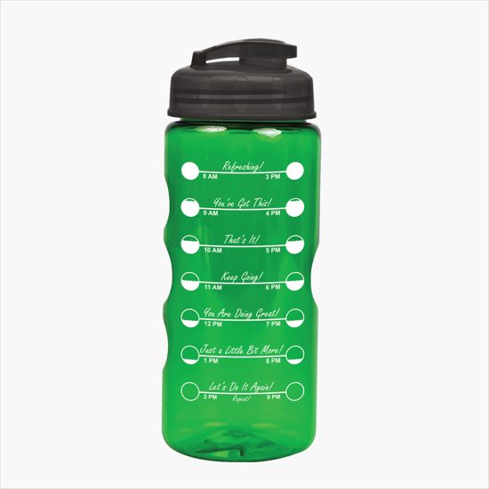 Mountain Bottle with Flip Lid and Shaker Ball - 22 oz.