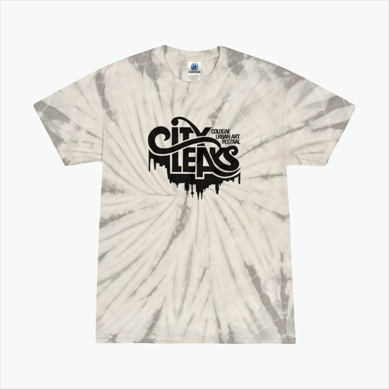 Tie Dyed Cotton Tee Adult - Spider