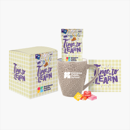 Shoot for the Starburst Mug and Candy Gift Set - Back to School