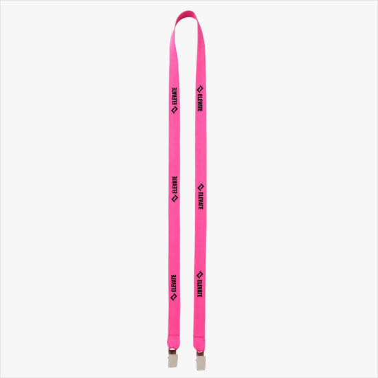 Plan Ahead & Save 5/8 Double-End Polyester Lanyard w/Double Non-Swivel Bulldog Clip
