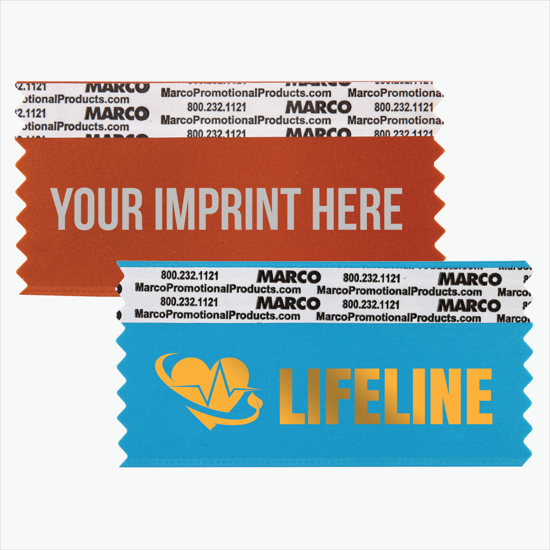 4 x 2 Horizontal Ribbon - Custom Title