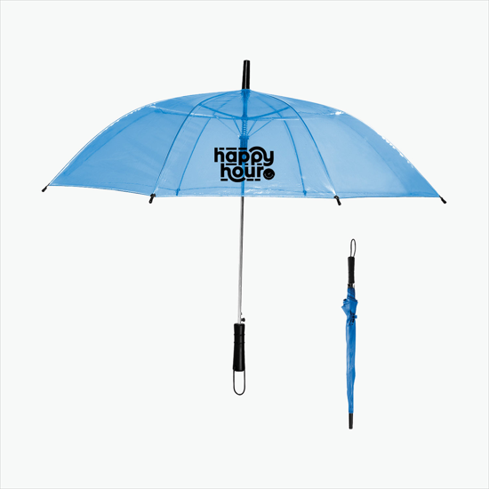 46 Inch Arc Clear Umbrella - 24-Hour Production