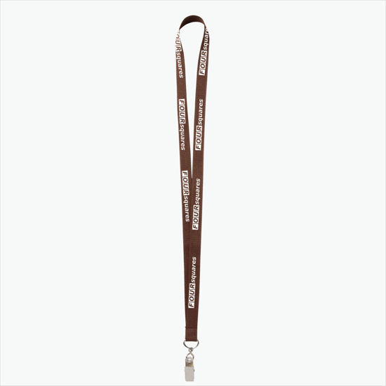 Plan Ahead & Save 5/8 Polyester Lanyard - Swivel Bulldog Clip