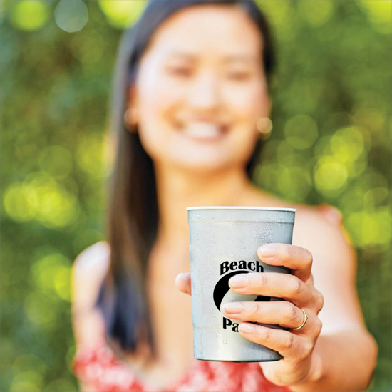 16 oz Recyclable Steel Chill Cup - 24-Hour Production
