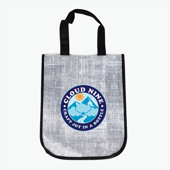 75 GSM Small Laminated Fashion Tote - 11-3/4 x 9-1/4 - Full Color