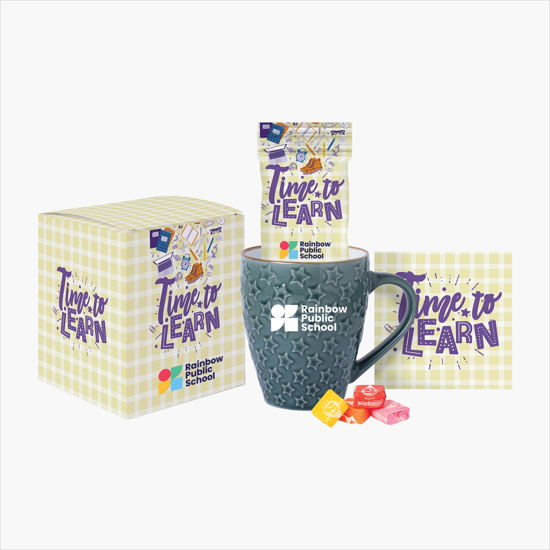 Shoot for the Starburst Mug and Candy Gift Set - Back to School