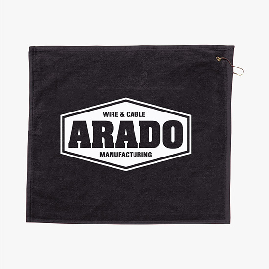 Hemmed Color Golf Towel