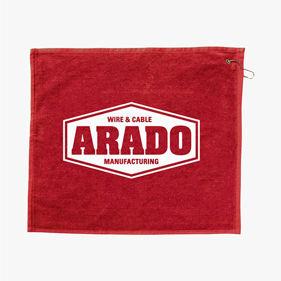 Hemmed Color Golf Towel