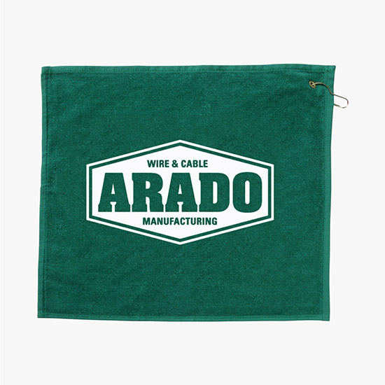 Hemmed Color Golf Towel